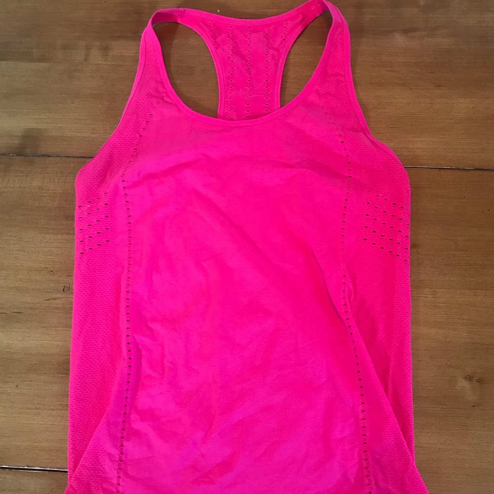 Pink Athletic Tank Top!